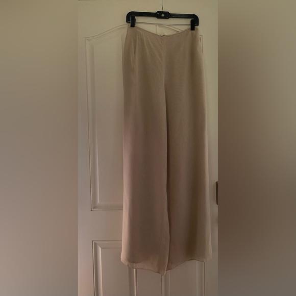 Bahia Heind 100% Silk Palazzo Pants women’s size 8 - Picture 2 of 13